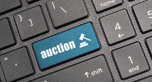Auction Key On Keyboard Mobile