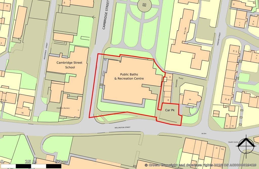 Batley Baths, Cambridge Street, Batley, West Yorkshire, WF17 5JH